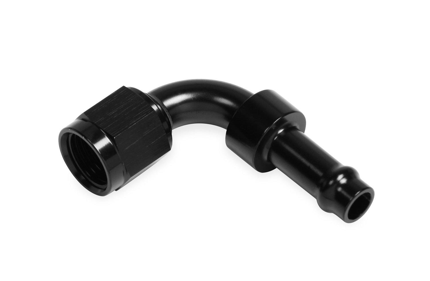 EARLS 759166ERL PERFORMANCE PLUMBING -6 90 Deg. To 3/8 Vapor Guard Hose End - High quality product image showing EARLS 759166ERL PERFORMANCE PLUMBING -6 90 Deg. To 3/8 Vapor Guard Hose End details and features