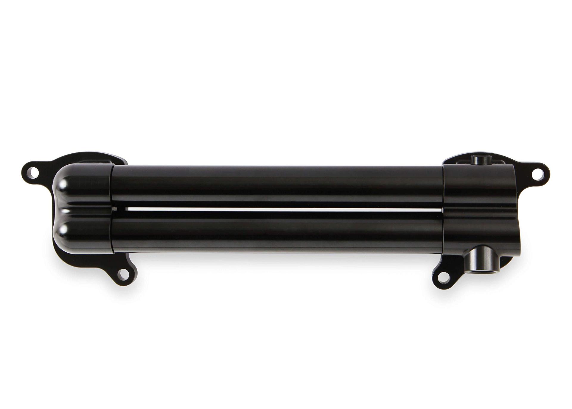 EARLS HEMI0005ERL Supercharger Intercooler Manifold; Gen III Hemi 6.2L Hellcat Engines; 10AN Port (7/8-14 Inch Thread); Anodized; Aluminum - High quality product image showing EARLS HEMI0005ERL Supercharger Intercooler Manifold; Gen III Hemi 6.2L Hellcat Engines; 10AN Port (7/8-14 Inch Thread); Anodized; Aluminum details and features