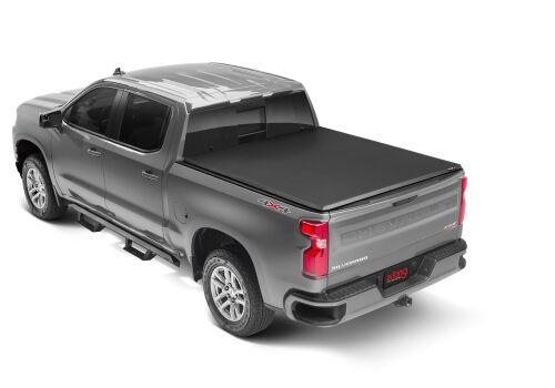 EXTANG 77482 Trifecta e-Series Soft Folding Truck Bed Tonneau Cover; ; Fits 2022 - 2025 Toyota Tundra w/o rail system 5FT 7 INCH Bed (66.7 INCH) - High quality product image showing EXTANG 77482 Trifecta e-Series Soft Folding Truck Bed Tonneau Cover; ; Fits 2022 - 2025 Toyota Tundra w/o rail system 5FT 7 INCH Bed (66.7 INCH) details and features