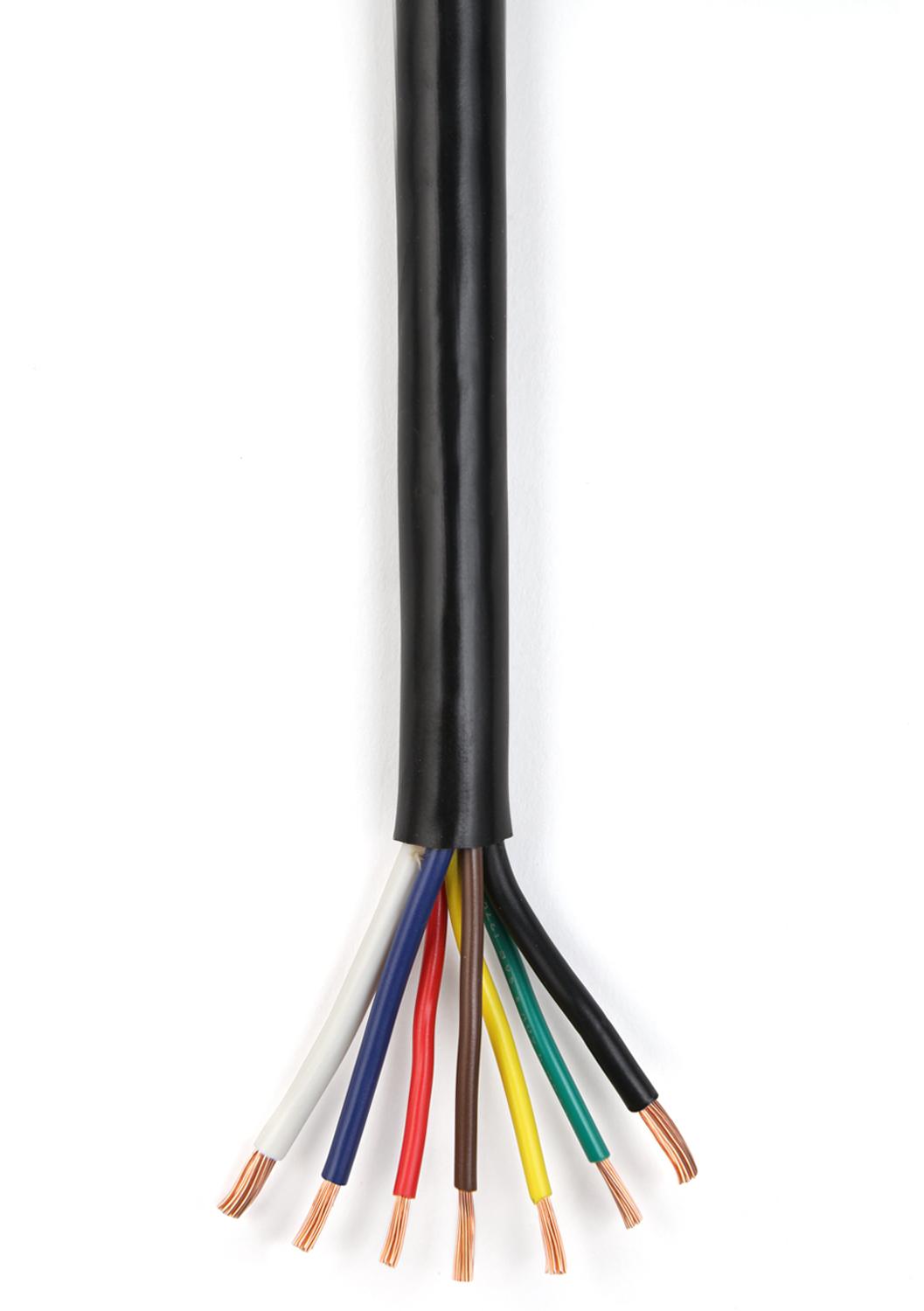 EAST PENN 04915 Deka 100FT 7-Wire Multi-Gauge Cable, Yellow,Blue,White,Green - High quality product image showing EAST PENN 04915 Deka 100FT 7-Wire Multi-Gauge Cable, Yellow,Blue,White,Green details and features