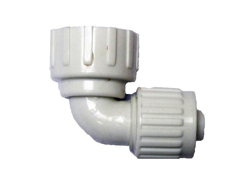 ELKHART 16818 PlasticGardenHoseSwivelElbow,0.5 INCHSize