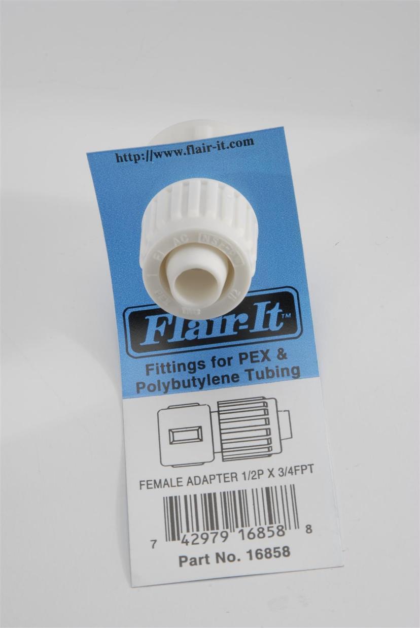 ELKHART 16858 Flair-It Female Adapter 1/2 INCH