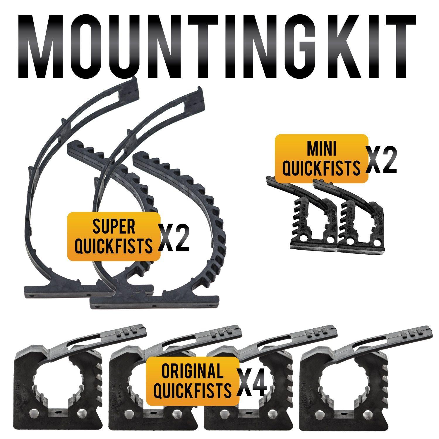 END OF ROAD 90010 QUICK FIST Clamp Mounting Kit - High quality product image showing END OF ROAD 90010 QUICK FIST Clamp Mounting Kit details and features