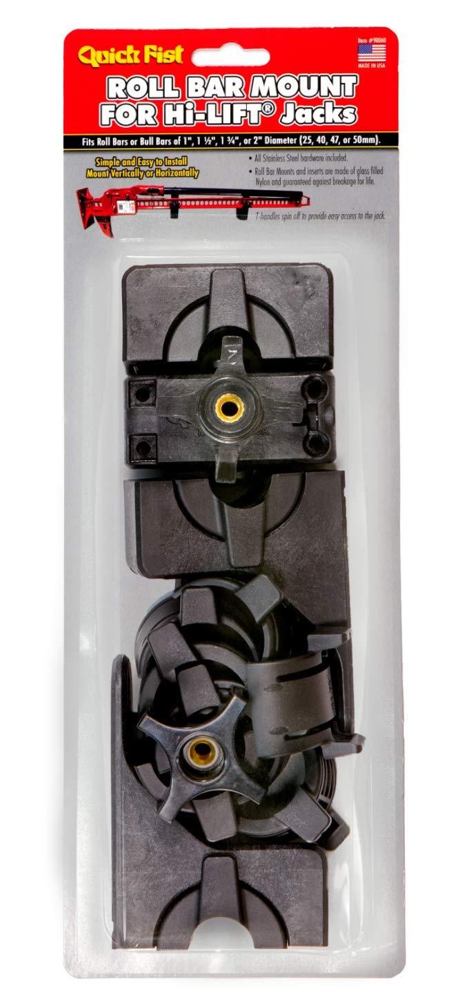 END OF ROAD 90060 QuickFist Quick Fist Roll Bar Mount for Hi-Lift Jacks