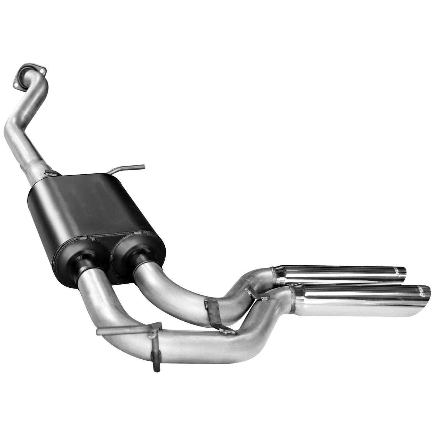 FLOWMASTER 17395 American Thunder Cat-back Exhaust System - High quality product image showing FLOWMASTER 17395 American Thunder Cat-back Exhaust System details and features