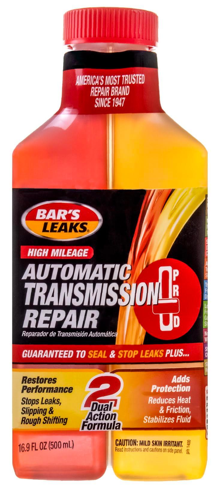 BARS LEAKS 1400 High Mileage Transmission Repair-It, 16.9 Fl Oz - The Twister Group Tools product