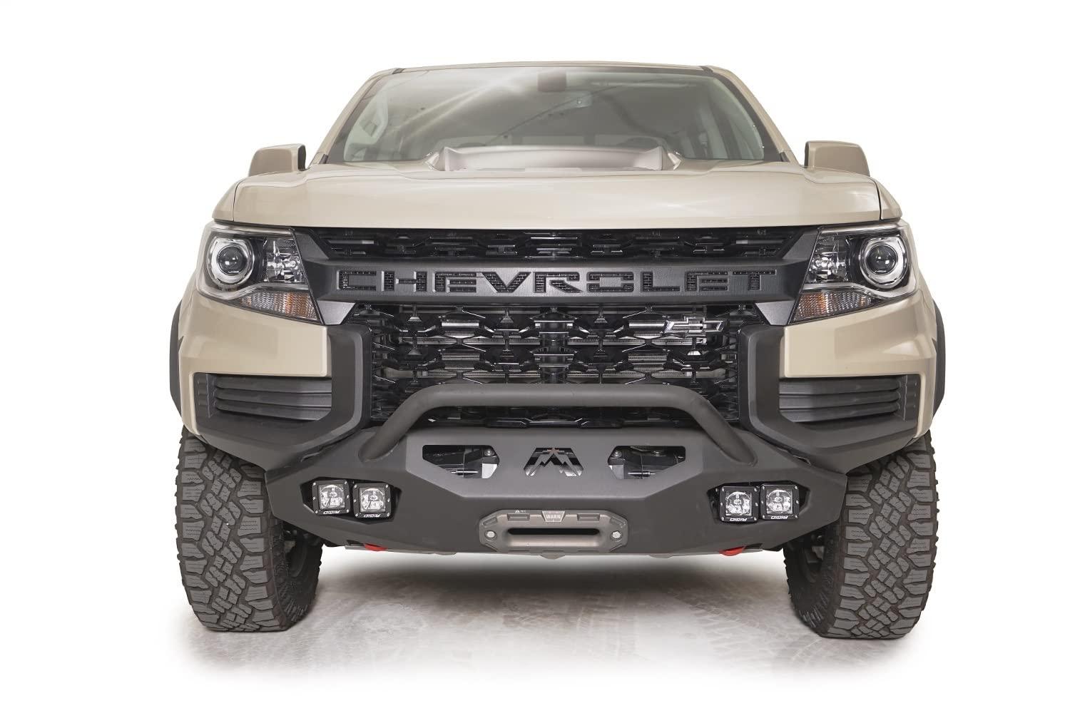 FAB FOURS CC21-N5152-1 Front Replacement Bumper fits Chevrolet Colorado - High quality product image showing FAB FOURS CC21-N5152-1 Front Replacement Bumper fits Chevrolet Colorado details and features