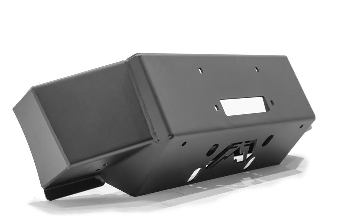 FAB FOURS CH20-N4961-1 Winch Mount fits 20-23 Chevrolet Silverado 3500 HD - w/No Guard - High quality product image showing FAB FOURS CH20-N4961-1 Winch Mount fits 20-23 Chevrolet Silverado 3500 HD - w/No Guard details and features