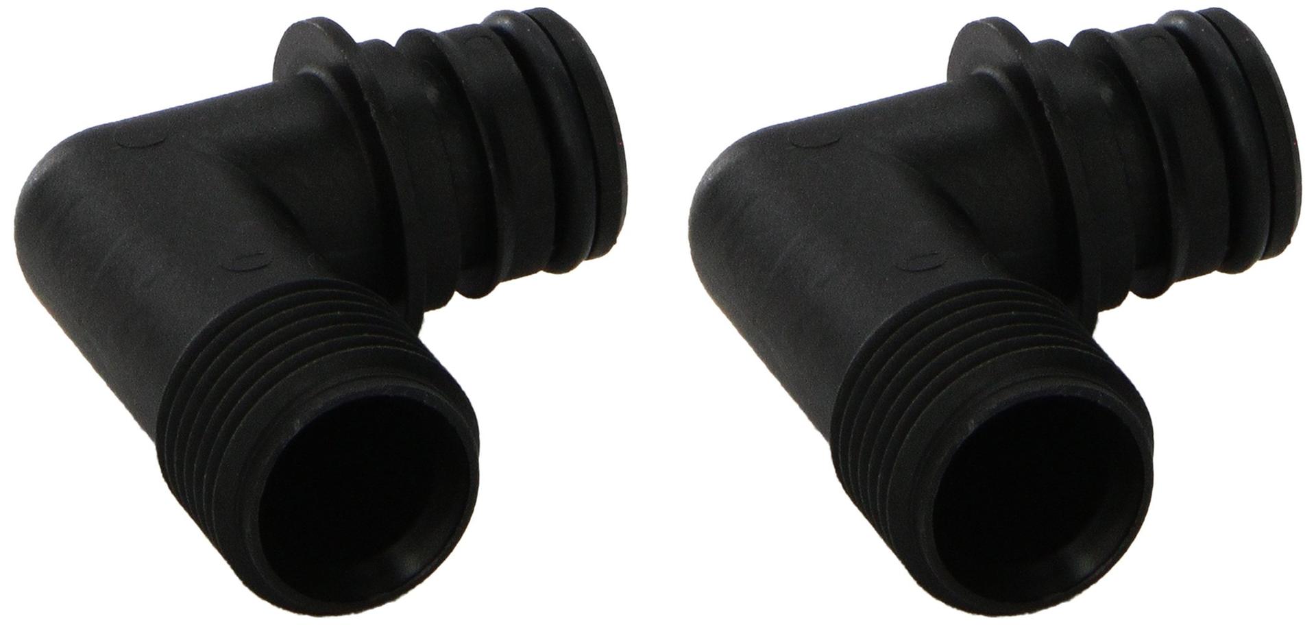 FLOJET 20381008 Quad Port Fitting, Black - High quality product image showing FLOJET 20381008 Quad Port Fitting, Black details and features