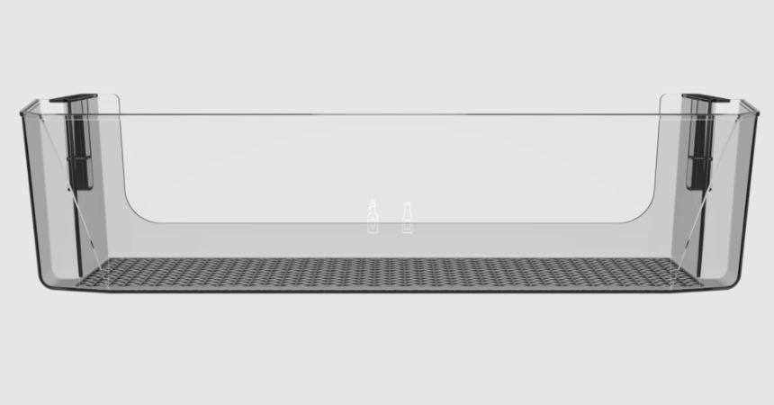 FURRION 2021124225 Refrigerator Door Bin; Arctic; Replacement For Furrion FCR10DCDTA-BL Refrigerator; Lower Door; Large - The Twister Group Tools product