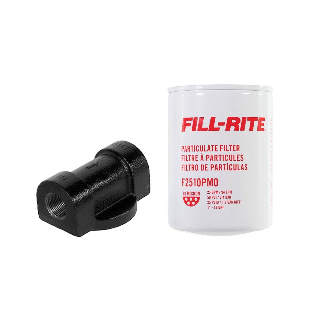 FILL-RITE 1200KTF7025 F2510PM0 PARTICULATE FILTER KIT, Filter Element Insert; Removes Particulates; Use With Fill Rite FR8-PX/ FR8/ FR1204H/ FR1210H/ FR1210HA Series Liquid Transfer Tank Pump; Bung Mount Installation - The Twister Group Tools product