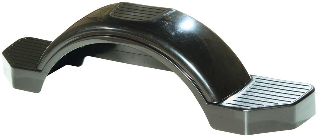 FULTON 008582 Trailer Plastic Fender, 12-Inch Tire Size, Black - The Twister Group Tools product