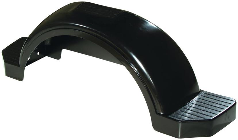 FULTON 008585 Trailer Fender; Single Wheel Round; Fits 15 Inch Wheels; Single