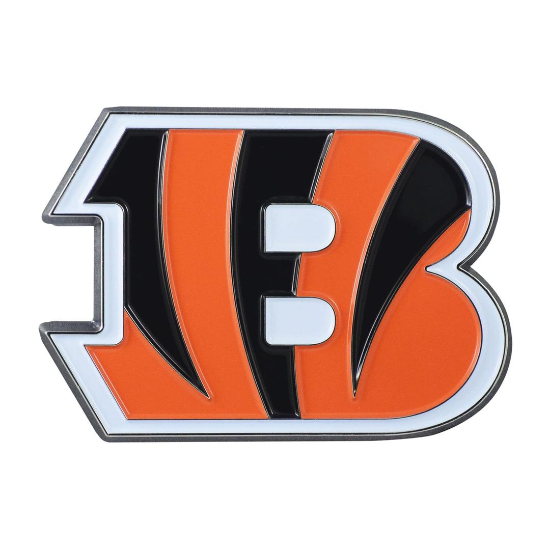 FANMATS 22545 Cincinnati Bengals 3D Color Metal Emblem, Diecut Team Logo Auto Emblem - The Twister Group Tools product