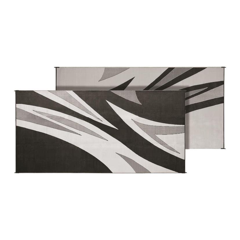FAULKNER 46258 MAT SUMMER WAVES 8X16 BLACK
