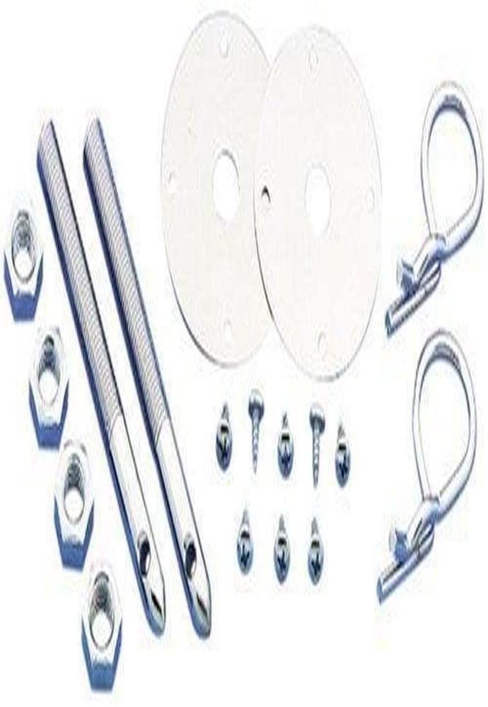 MR GASKET 1016 Hood Pin Kit 7/16 INCH Safety Pin