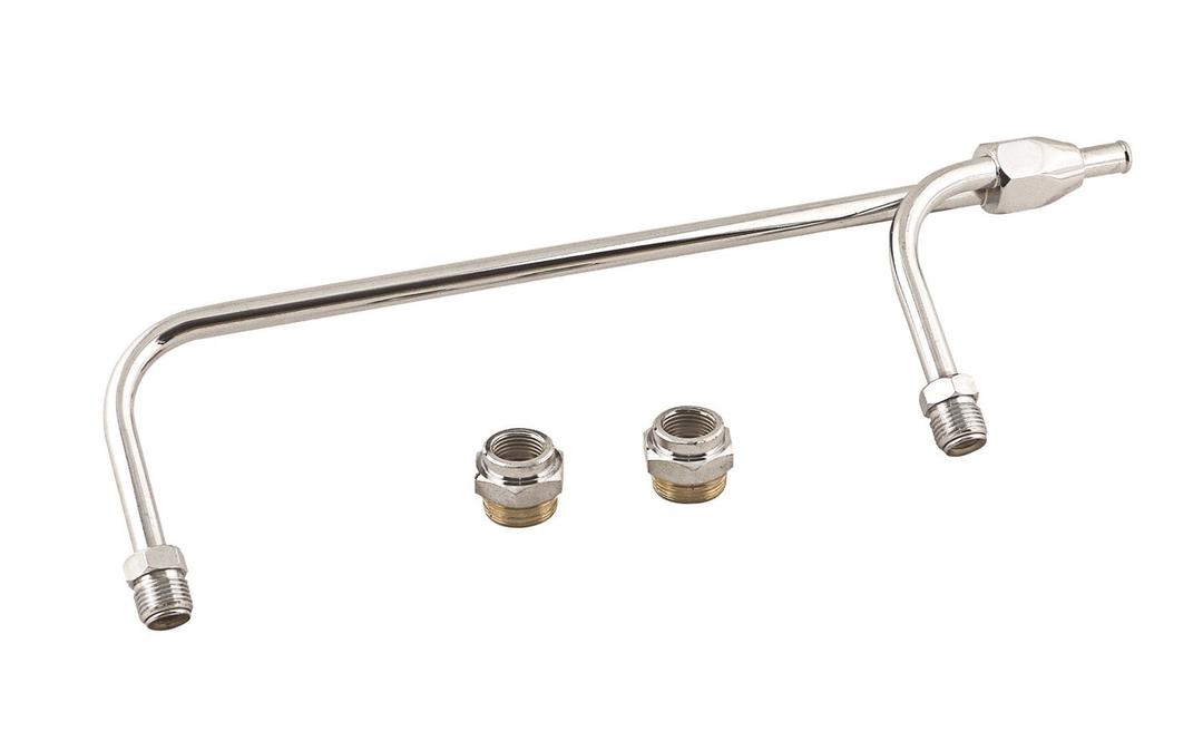 MR GASKET 1552 Chrome Gas Line Kit for Holley 4-Barrel Carburetor - The Twister Group Tools product