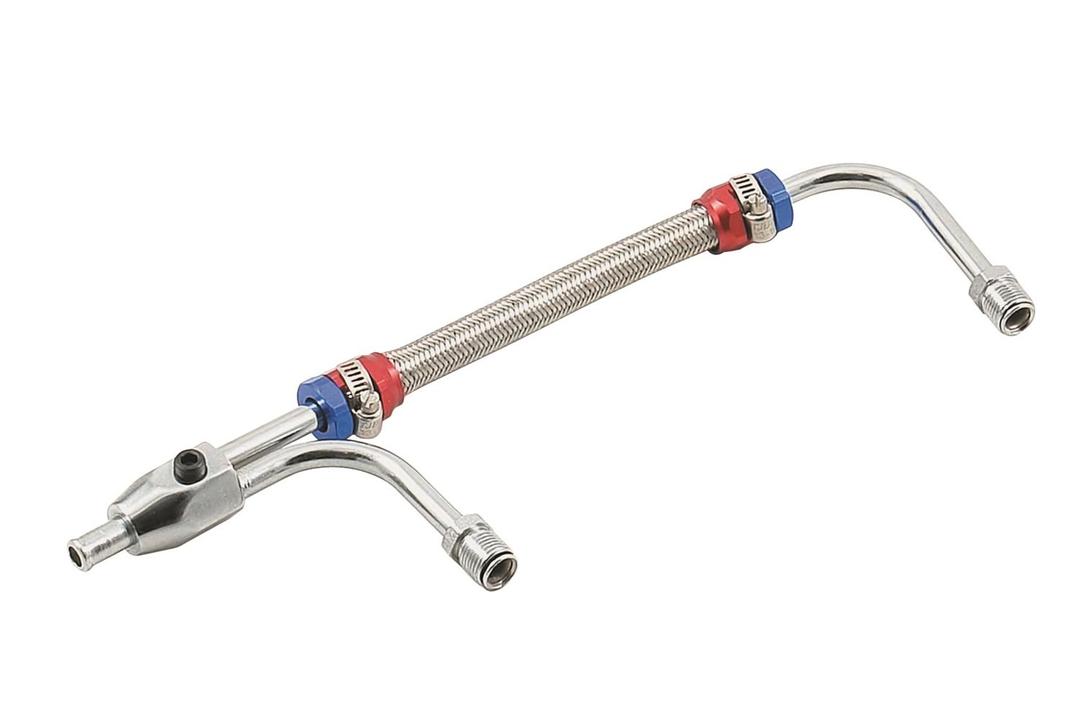 MR GASKET 1556G Fuel Line, Adjustable Holley W/Gauge, 0.125 in. NPT - The Twister Group Tools product