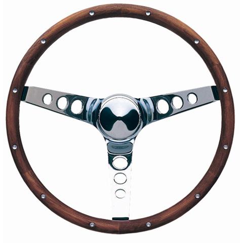 GRANT 201 Classic Wood Steering Wheel with Rivets - The Twister Group Tools product