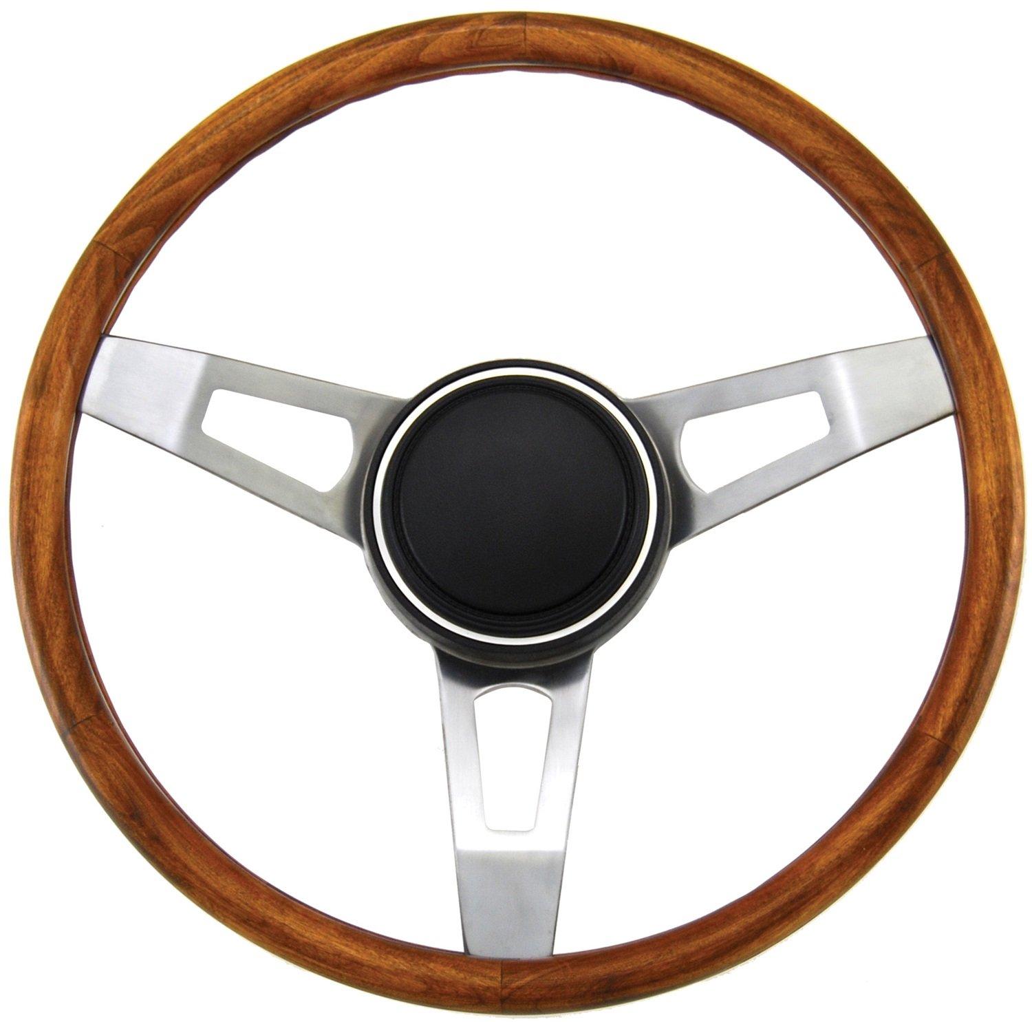 GRANT 246 Classic Nostalgia Steering Wheel, Walnut - High quality product image showing GRANT 246 Classic Nostalgia Steering Wheel, Walnut details and features