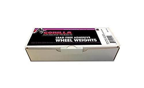 GORILLA 10012BG Gor 1 Oz L.P. 32-6 Oz Strips - Black - The Twister Group Tools product