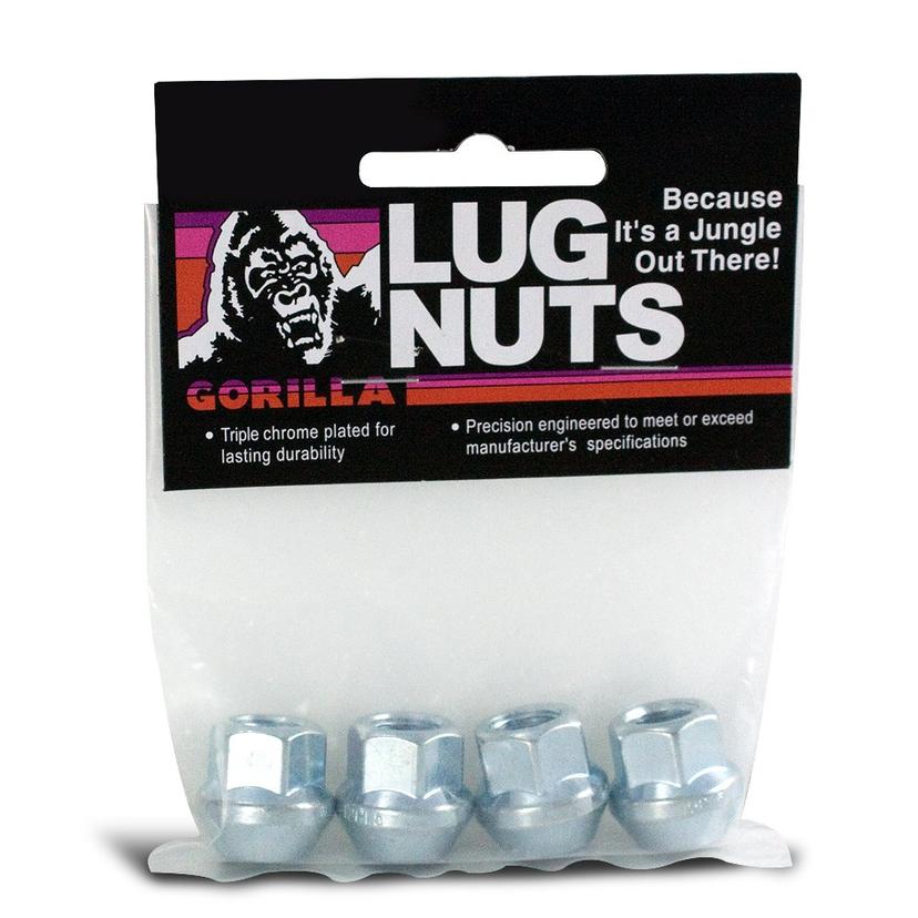 GORILLA 30037B Acorn Open End Bulge Lug Nuts (12mm x 1.50 Thread Size)