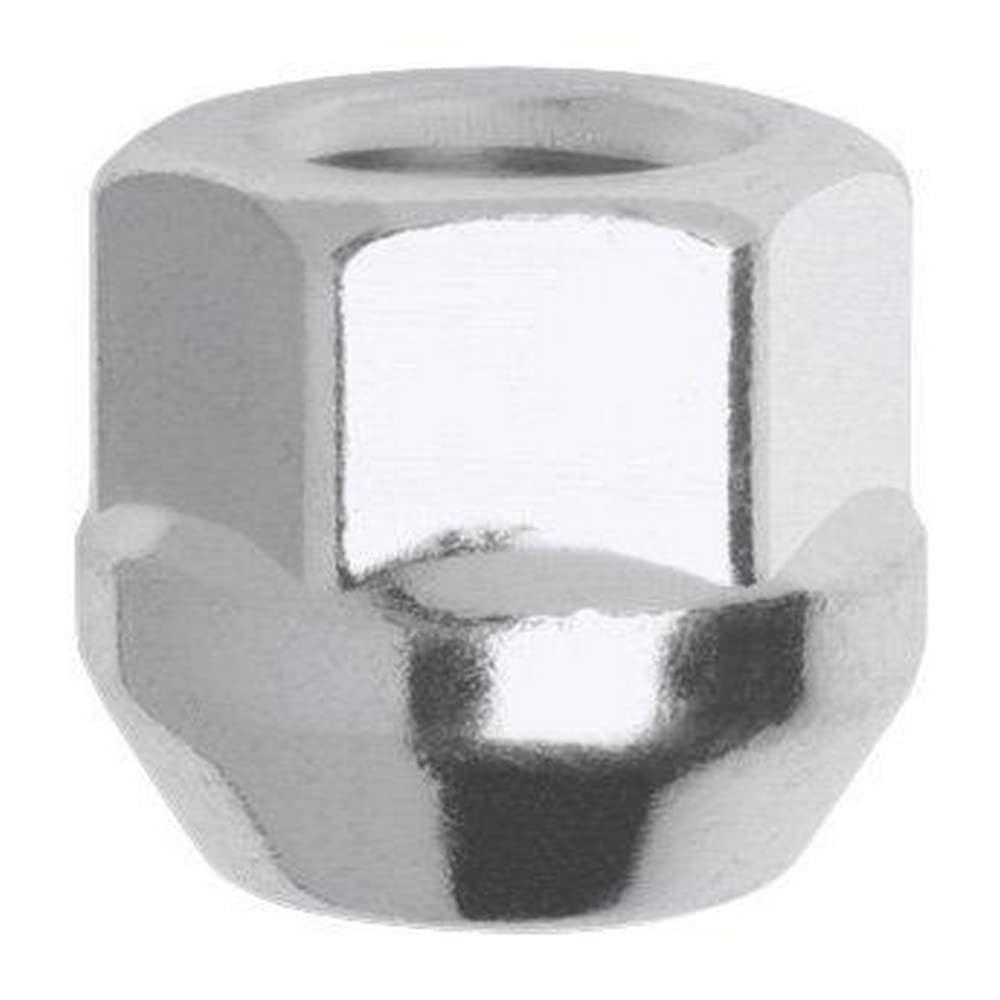 GORILLA 40088 Acorn Bulge Open End Chrome Lug Nuts (1/2 INCH Thread Size) - Box of 100 - High quality product image showing GORILLA 40088 Acorn Bulge Open End Chrome Lug Nuts (1/2 INCH Thread Size) - Box of 100 details and features