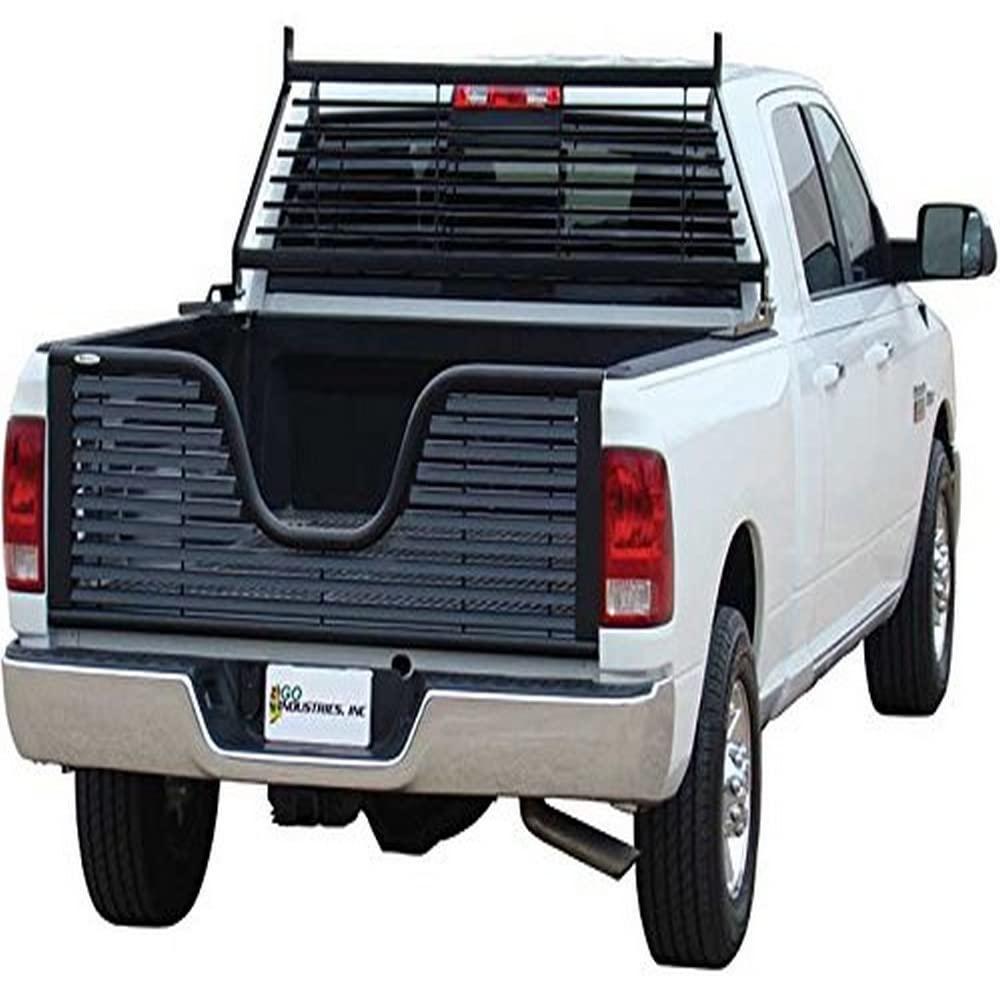 GO IND 6124 Black Louvered V-Gate Tailgate for Dodge RAM 1500 - High quality product image showing GO IND 6124 Black Louvered V-Gate Tailgate for Dodge RAM 1500 details and features