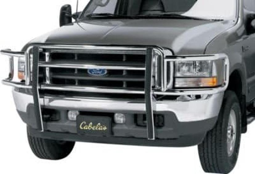 GO IND 77738 Big Tex Chrome Grille Guard for Silverado 07