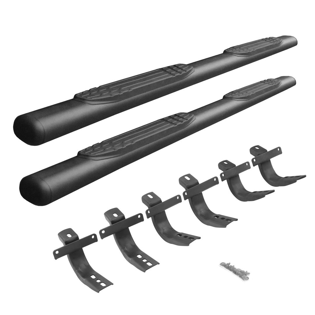 GO RHINO 104412973T 4 INCH 1000 Series Side Steps with Mounting Bracket Kit for Ford 21-24 Bronco (Sport Utility) - The Twister Group Tools product