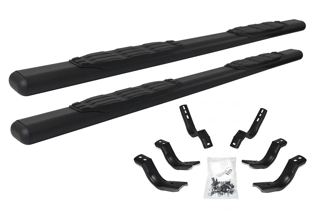 GO RHINO 105451687T 5 INCH 1000 Series Side Steps with Mounting Brackets Kit for Jeep 20-23 Gladiator (Crew Cab Pickup) - The Twister Group Tools product