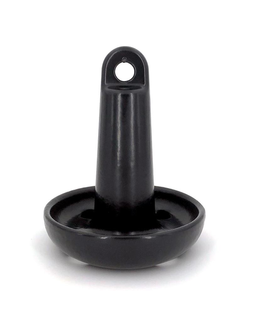 GREENFIELD 508EUPC 8 Lb. Mushroom Anchor - Black