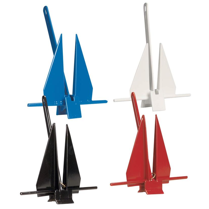 GREENFIELD 669-6-RD Poly Coated Slip Ring Anchor Red