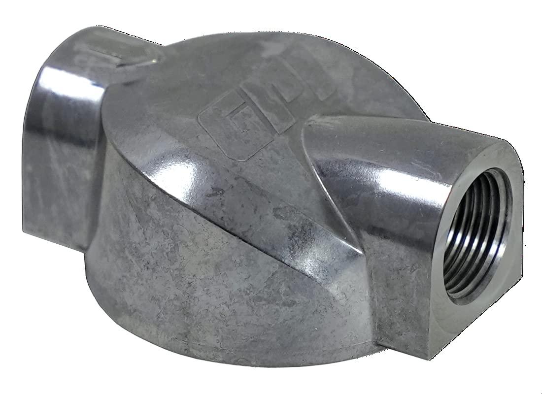GPI 129420-26 Aluminum Filter Adapter ¾ in. NPT X 1 in.-12 UNF - High quality product image showing GPI 129420-26 Aluminum Filter Adapter ¾ in. NPT X 1 in.-12 UNF details and features