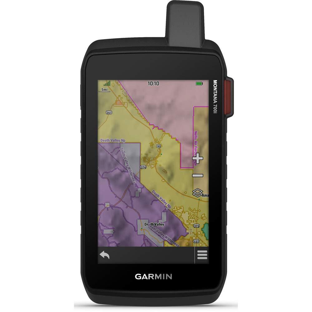 GARMIN 010-02347-10 Montana 700i, Rugged GPS Handheld with Built-in inReach Satellite Technology, Glove-Friendly 5 INCH Color Touchscreen - High quality product image showing GARMIN 010-02347-10 Montana 700i, Rugged GPS Handheld with Built-in inReach Satellite Technology, Glove-Friendly 5 INCH Color Touchscreen details and features