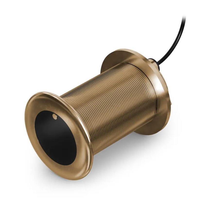 GARMIN 010-02867-00 Transducer; GT12M-THF; Thru-Hull Mount With 0 Degree Tilt Element; 8 Pin; 800 Foot Saltwater/ 1200 Foot Freshwater Maximum Depth; 85 To 165 kHz Medium Band CHIRP Frequency; 0 To 7 Degree Transom Angle - The Twister Group Tools product