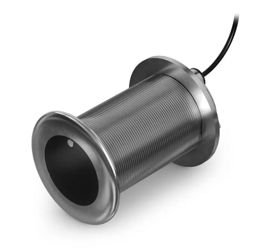 GARMIN 010-02868-02 Transducer; GT15M-THF; Thru-Hull Mount With 20 Degree Tilt Element; 8 Pin; 1200 Foot Saltwater/ 1900 Foot Freshwater Maximum Depth; 85 To 165 kHz Medium Band CHIRP Frequency; 16 To 24 Degree Transom Angle - The Twister Group Tools product