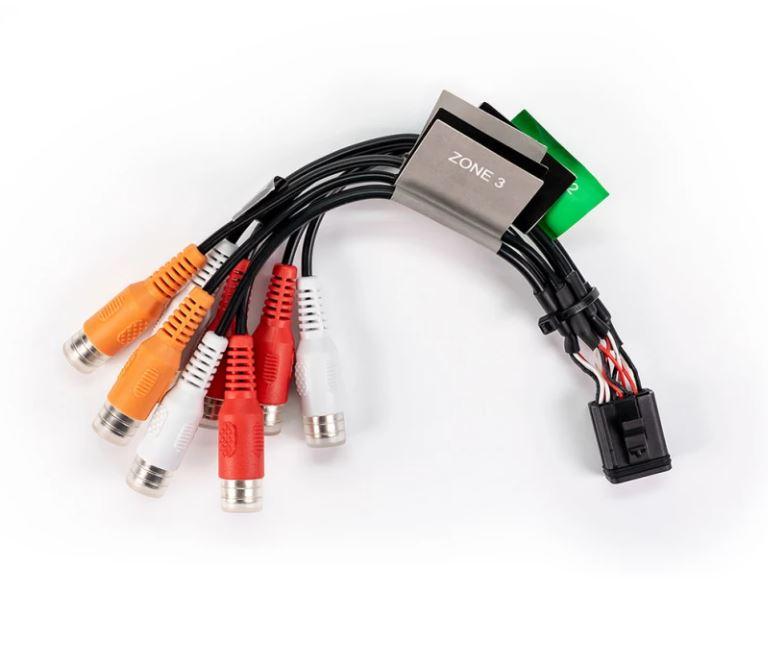 GARMIN 010-12812-02 LOOM E PORT-RCA ZONE 3+4 FUSCONN, Zone 3 And Zone 4 Connector; Compatible With ApolloMS-RA770 Marine Radio - The Twister Group Tools product