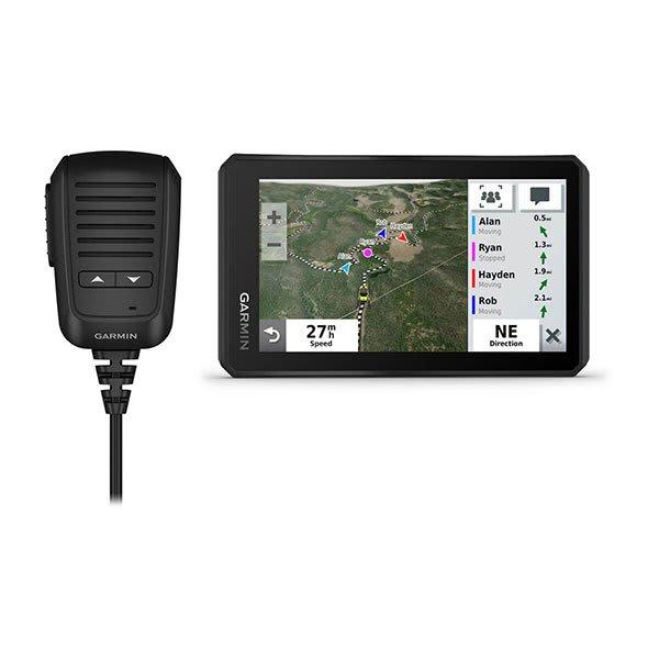 GARMIN 010-02406-00 Tread Powersport Off-Road Navigator with Group Ride Radio, Group Tracking and Voice Communication, 5.5 INCH Display, Black - High quality product image showing GARMIN 010-02406-00 Tread Powersport Off-Road Navigator with Group Ride Radio, Group Tracking and Voice Communication, 5.5 INCH Display, Black details and features