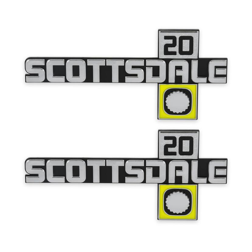 HOLLEY 04-550 Brothers Trucks Fender Emblems