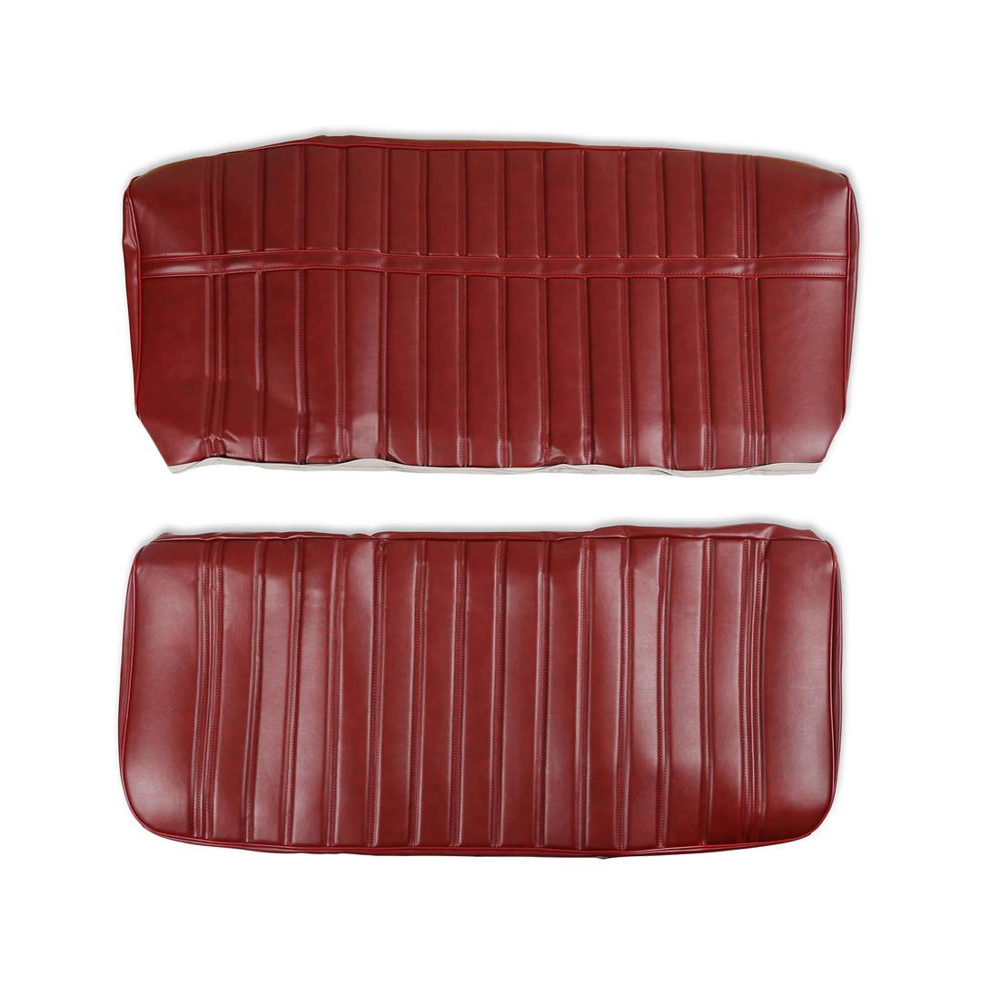 HOLLEY 05-286 Brothers Trucks Seat Upholstery Kit - Vinyl - Maroon - The Twister Group Tools product