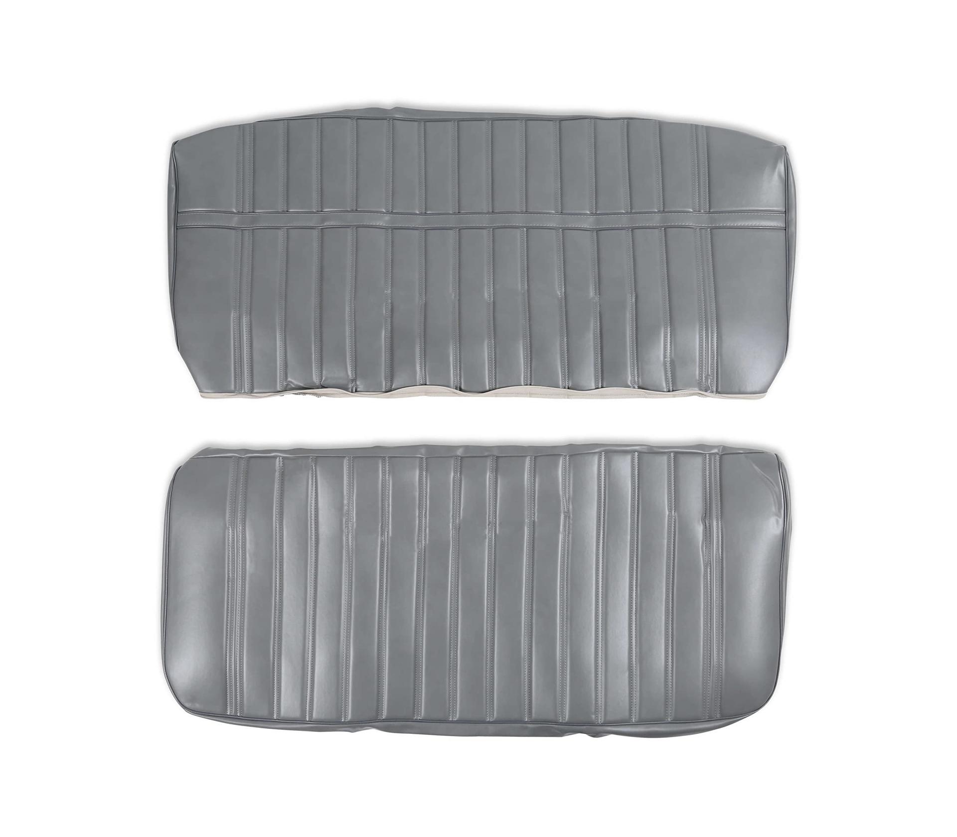 HOLLEY 05-289 1973-1980 C/K Seat Upholstery Kit, Vinyl, Grey - High quality product image showing HOLLEY 05-289 1973-1980 C/K Seat Upholstery Kit, Vinyl, Grey details and features