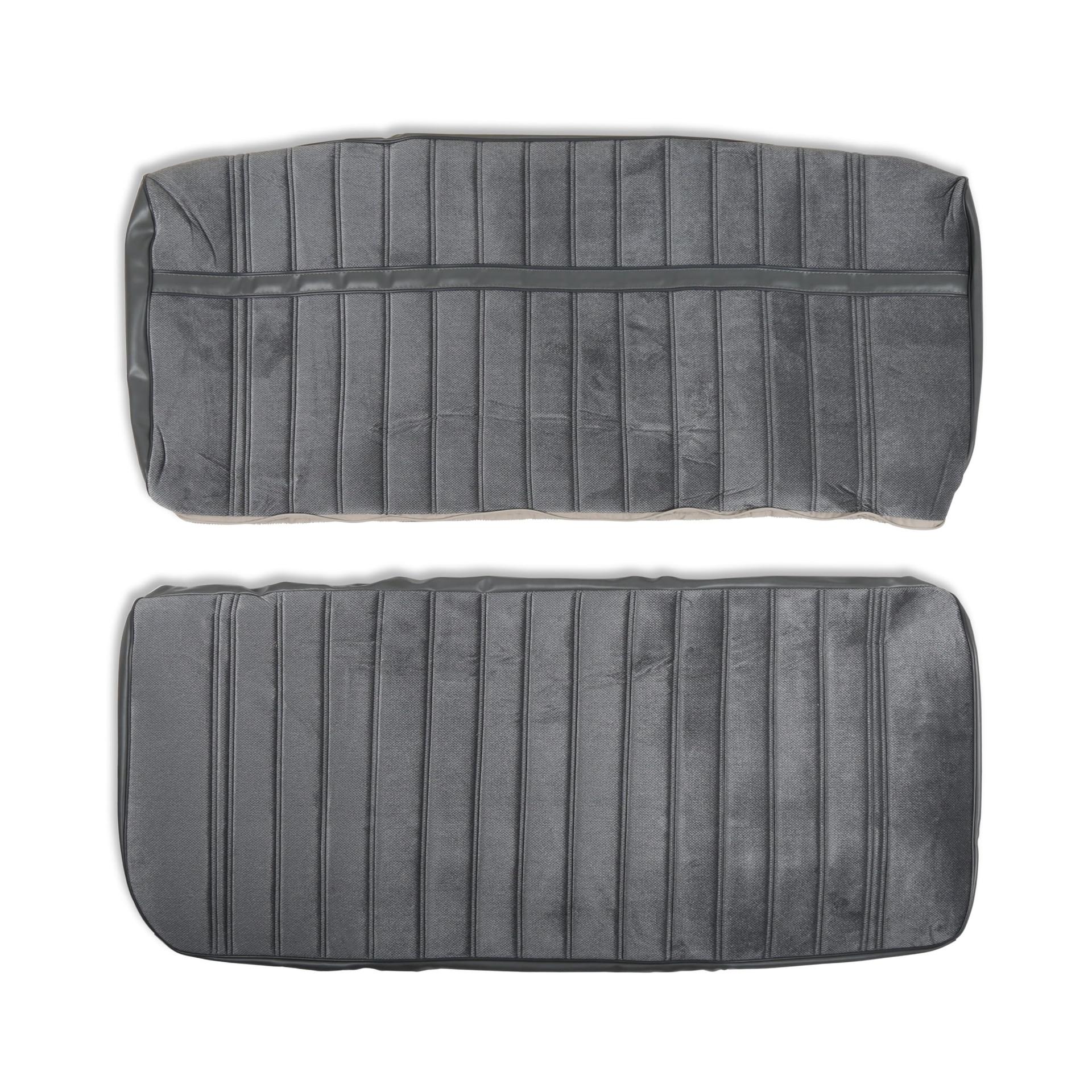 HOLLEY 05-294 Brothers Trucks Seat Upholstery Cloth/Vinyl - Grey/Charcoal - High quality product image showing HOLLEY 05-294 Brothers Trucks Seat Upholstery Cloth/Vinyl - Grey/Charcoal details and features