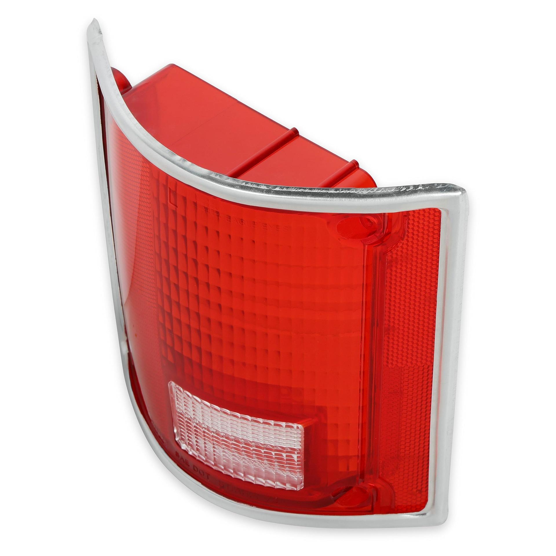 HOLLEY 07-106 Taillight Lens with Trim - LH - High quality product image showing HOLLEY 07-106 Taillight Lens with Trim - LH details and features