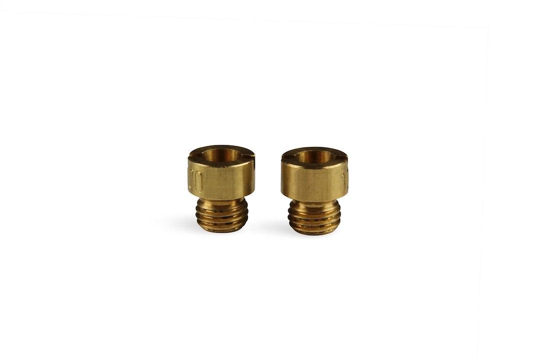 HOLLEY 122-55 JETS, For Use With Holley Carburetor; Gasoline; 0.054 Inch Hole Size; Brass; Set of 2 - High quality product image showing HOLLEY 122-55 JETS, For Use With Holley Carburetor; Gasoline; 0.054 Inch Hole Size; Brass; Set of 2 details and features