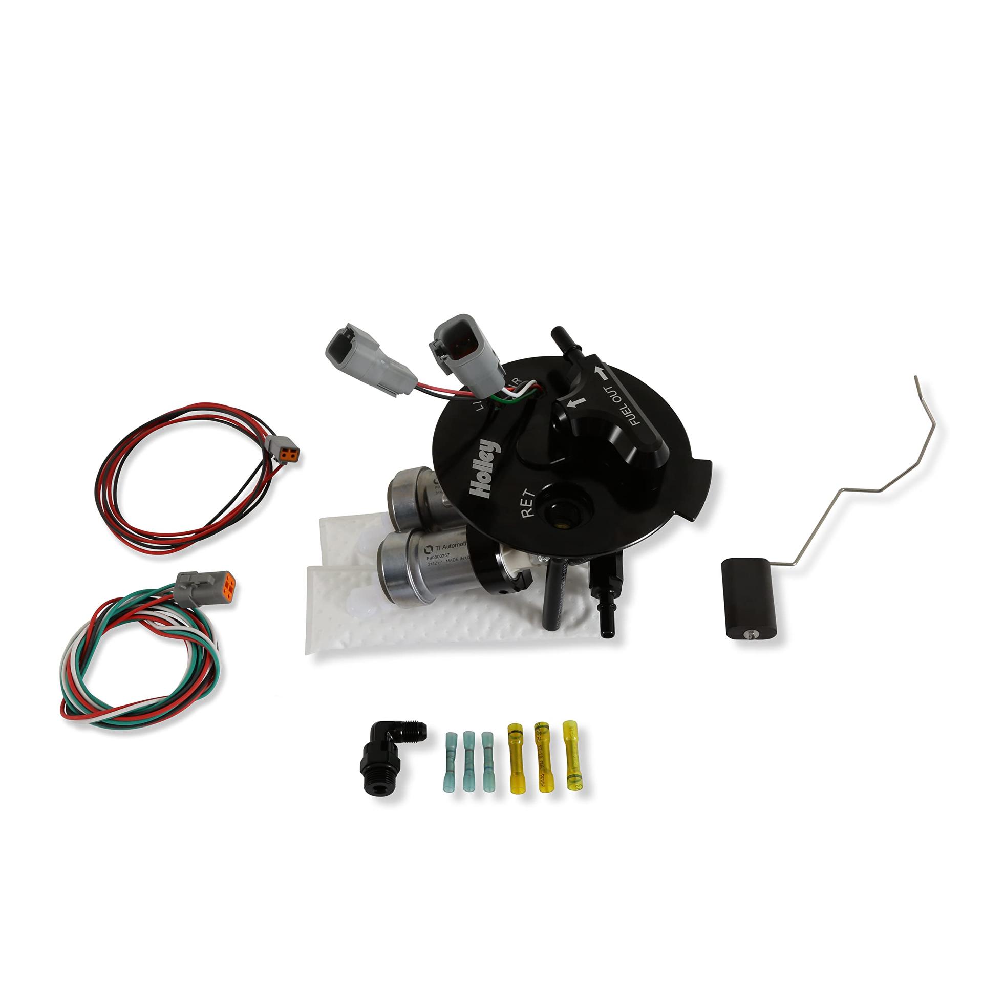 HOLLEY 12-351 Dual 340 LPH Fuel Pump Module - High quality product image showing HOLLEY 12-351 Dual 340 LPH Fuel Pump Module details and features