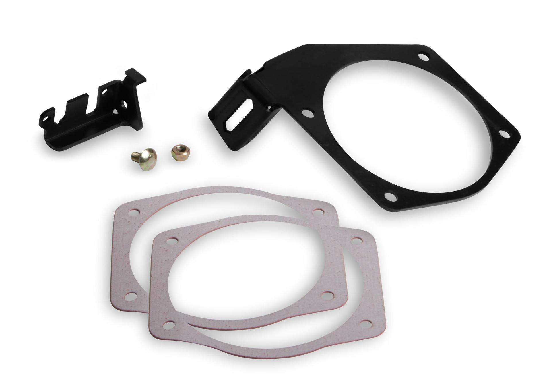 HOLLEY 20-147 Cable Bracket for 90 & 95mm Throttle Bodies on Factory or FAST Brand car style intakes - High quality product image showing HOLLEY 20-147 Cable Bracket for 90 & 95mm Throttle Bodies on Factory or FAST Brand car style intakes details and features