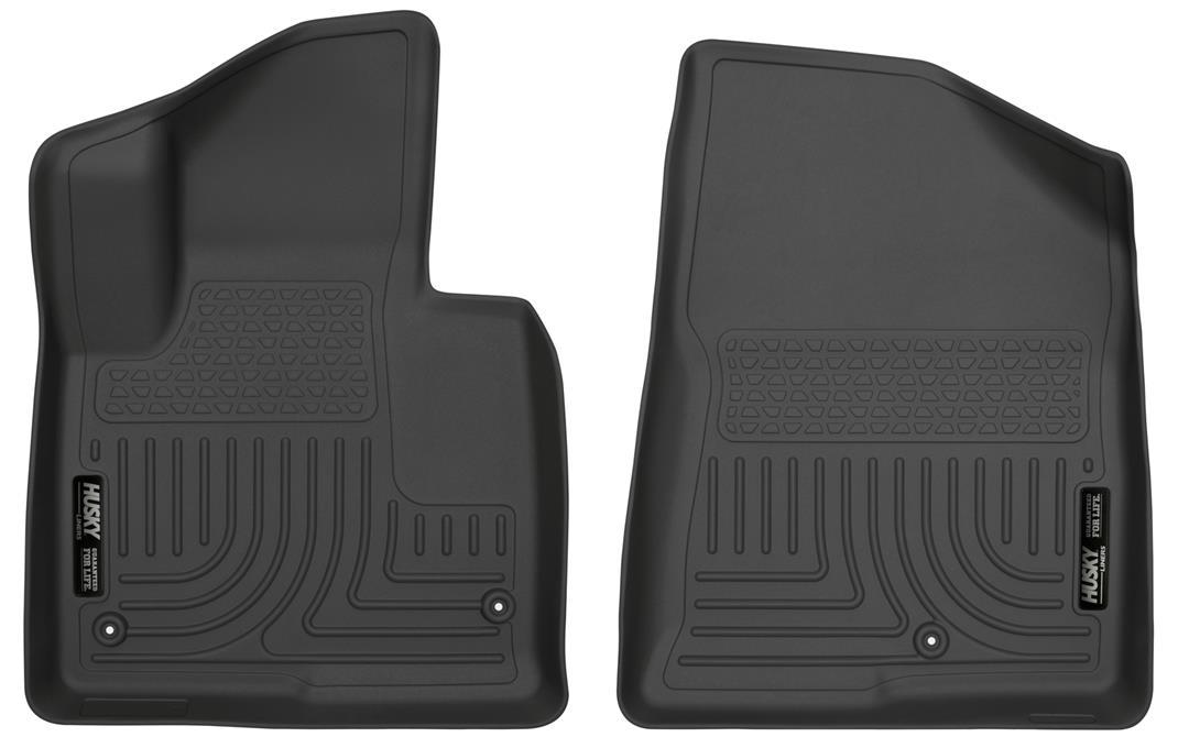 HUSKY LINERS 13851 Weatherbeater | Fits 2013 - 2018 Hyundai Santa Fe Sport, 2013 - 2018 Hyundai Santa Fe Sport 2.0T, Front Row Liner, Black - High quality product image showing HUSKY LINERS 13851 Weatherbeater | Fits 2013 - 2018 Hyundai Santa Fe Sport, 2013 - 2018 Hyundai Santa Fe Sport 2.0T, Front Row Liner, Black details and features