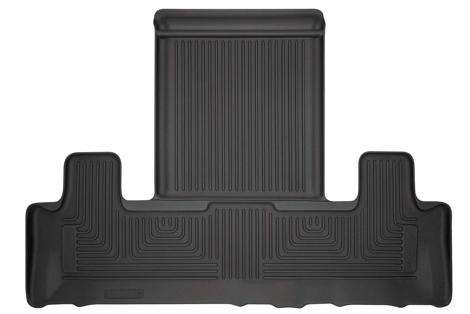 HUSKY LINERS 14351 Weatherbeater Floor Mats | Fits 2018 - 2024 Ford Expedition; Lincoln Navigator | 3rd Row, 1-pc Black - High quality product image showing HUSKY LINERS 14351 Weatherbeater Floor Mats | Fits 2018 - 2024 Ford Expedition; Lincoln Navigator | 3rd Row, 1-pc Black details and features