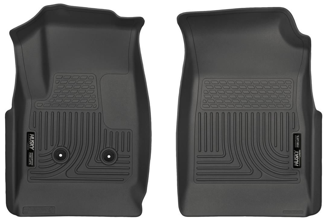 HUSKY LINERS 18111 Weatherbeater | Fits 2015 - 2022 Chevrolet Colorado, 2015 - 2022 GMC Canyon (Ext, Dbl & Crew Cabs), Front Row Liner, Black 33 INCHL x 23 INCHW x 4 INCHTh - High quality product image showing HUSKY LINERS 18111 Weatherbeater | Fits 2015 - 2022 Chevrolet Colorado, 2015 - 2022 GMC Canyon (Ext, Dbl & Crew Cabs), Front Row Liner, Black 33 INCHL x 23 INCHW x 4 INCHTh details and features